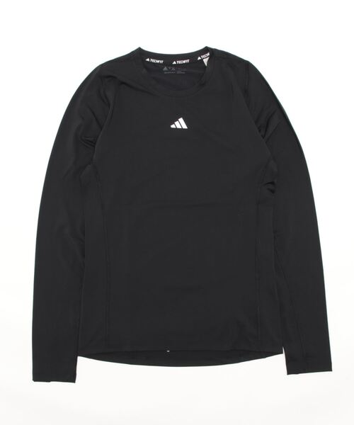 adidas(アディダス)の「《adidas》M TF LS Tシャツ(Tシャツ/カットソー・メンズ・ブラック/ホワイト・S/L/XL/M/2XL)」の1枚目の写真
