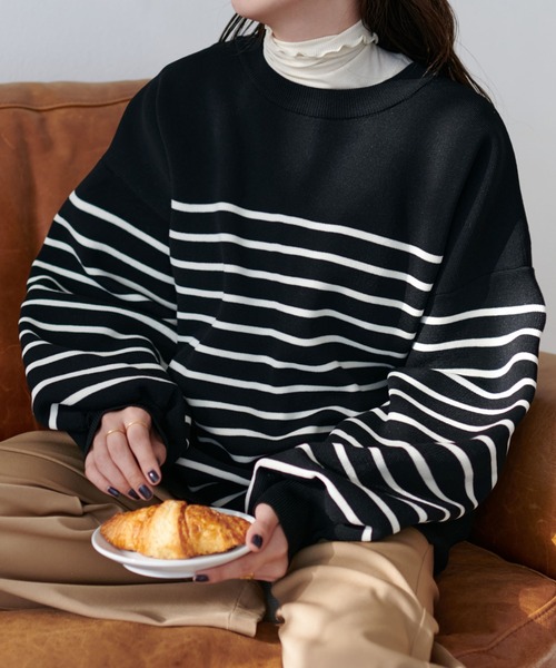 DISCOAT（ディスコート）の「【前後2WAY】スポンディッシュカーディガン（カーディガン/ボレロ・レディース・ブラック/パープル/レッド/オフホワイト/ライム/オレンジ/アイボリー/ブラック×ホワイト・FREE）」の4枚目の写真