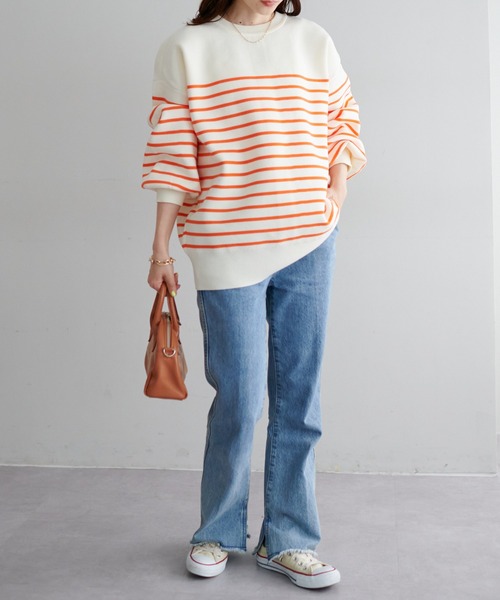 DISCOAT（ディスコート）の「【前後2WAY】スポンディッシュカーディガン（カーディガン/ボレロ・レディース・ブラック/パープル/レッド/オフホワイト/ライム/オレンジ/アイボリー/ブラック×ホワイト・FREE）」の19枚目の写真