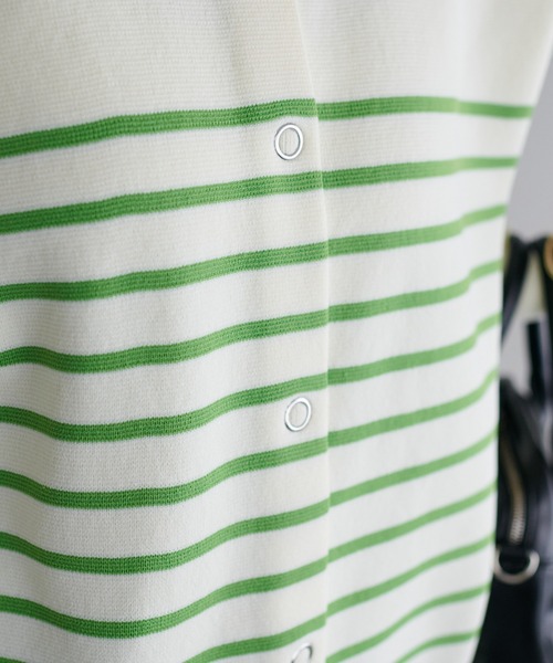 DISCOAT（ディスコート）の「【前後2WAY】スポンディッシュカーディガン（カーディガン/ボレロ・レディース・ブラック/パープル/レッド/オフホワイト/ライム/オレンジ/アイボリー/ブラック×ホワイト・FREE）」の15枚目の写真