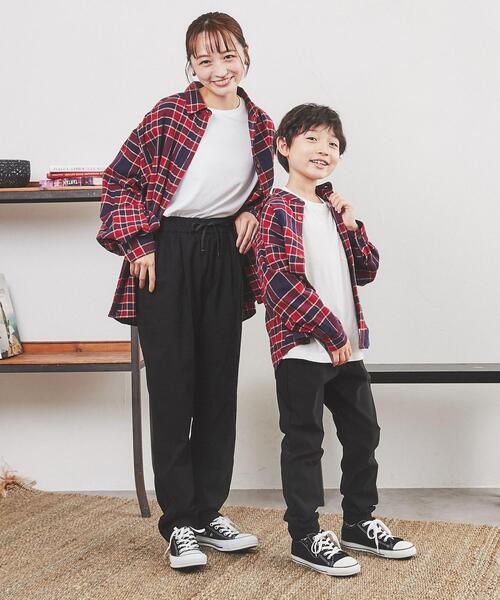 coen(コーエン)の「【coen キッズ/ジュニア】テーパードジョガーイージーパンツ(その他パンツ・キッズ・ライトピンク/ブラック/ロイヤルブルー・130/150/100/110/120/140)」の7枚目の写真