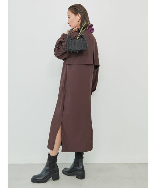 COTORICA（コトリカ）の「【THE DAYZ TOKYO】ヨークデザインシャツワンピース（ワンピース・レディース・ブラック/ブラウン/ミント・FREE）」の6枚目の写真