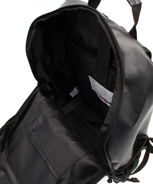 VENCEEXCHANGE（ヴァンスエクスチェンジ）の「YAKPAKヤックパックターポリンスクエアリュック（バックパック/リュック・メンズ・ブラック/ホワイト・FREE）」の10枚目の写真