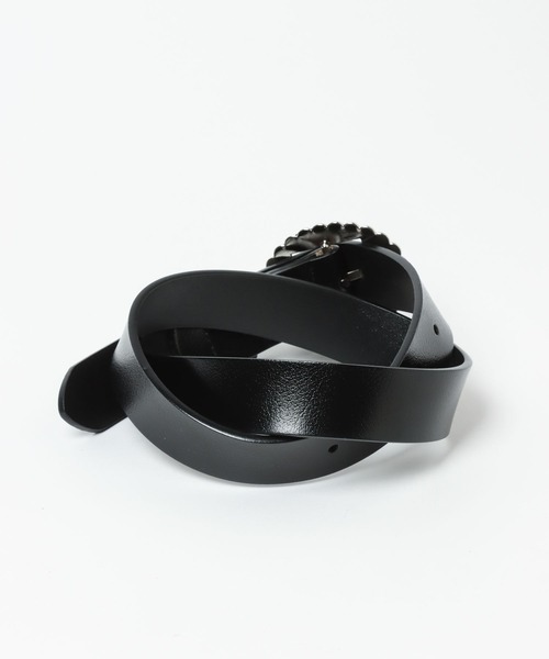 PAGEBOY（ページボーイ）の「コンチョバックルベルト（ベルト・レディース・ブラック・FREE）」の3枚目の写真