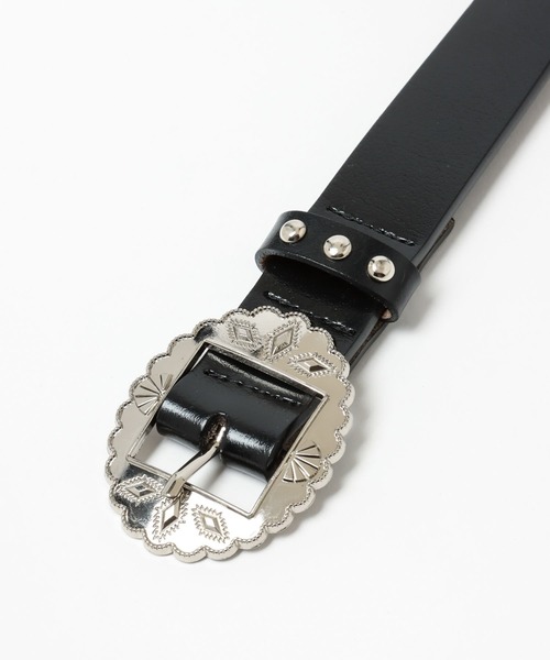 PAGEBOY（ページボーイ）の「コンチョバックルベルト（ベルト・レディース・ブラック・FREE）」の5枚目の写真