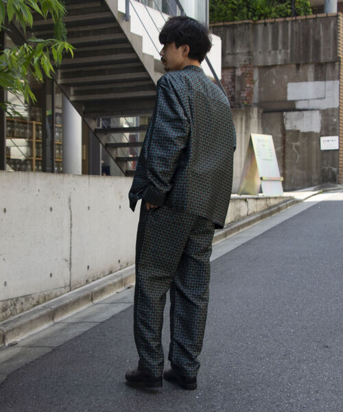 GLOSTER（グロスター）の「【GLOSTER/グロスター】ジャガードイージーパンツ 総柄 小紋柄 セットアップ可能（その他パンツ・メンズ・ブラウン系その他/ベージュ系その他/グリーン系その他・S/M/L）」の9枚目の写真