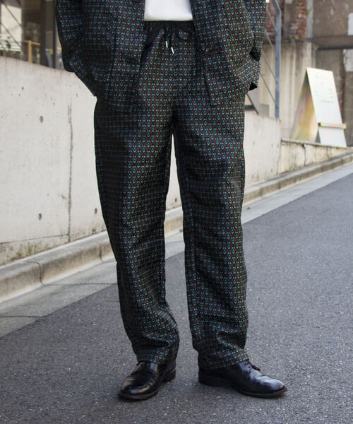 GLOSTER（グロスター）の「【GLOSTER/グロスター】ジャガードイージーパンツ 総柄 小紋柄 セットアップ可能（その他パンツ・メンズ・ブラウン系その他/ベージュ系その他/グリーン系その他・S/M/L）」の10枚目の写真