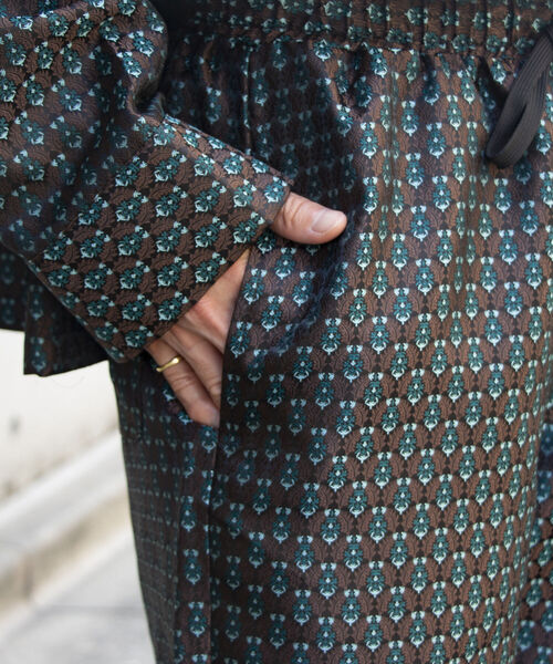 GLOSTER（グロスター）の「【GLOSTER/グロスター】ジャガードイージーパンツ 総柄 小紋柄 セットアップ可能（その他パンツ・メンズ・ブラウン系その他/ベージュ系その他/グリーン系その他・S/M/L）」の14枚目の写真