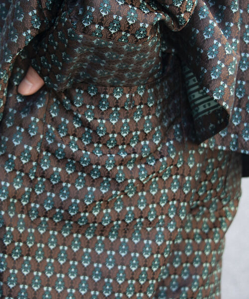 GLOSTER（グロスター）の「【GLOSTER/グロスター】ジャガードイージーパンツ 総柄 小紋柄 セットアップ可能（その他パンツ・メンズ・ブラウン系その他/ベージュ系その他/グリーン系その他・S/M/L）」の15枚目の写真