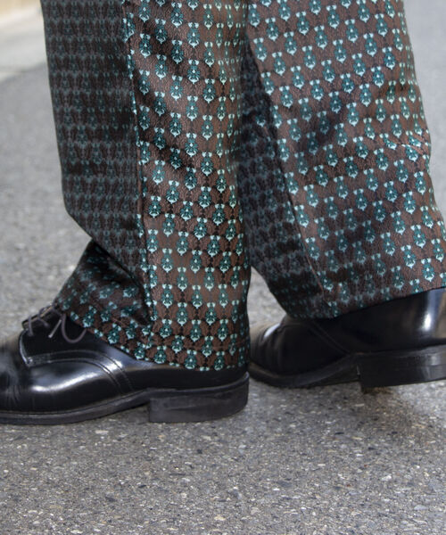 GLOSTER（グロスター）の「【GLOSTER/グロスター】ジャガードイージーパンツ 総柄 小紋柄 セットアップ可能（その他パンツ・メンズ・ブラウン系その他/ベージュ系その他/グリーン系その他・S/M/L）」の16枚目の写真