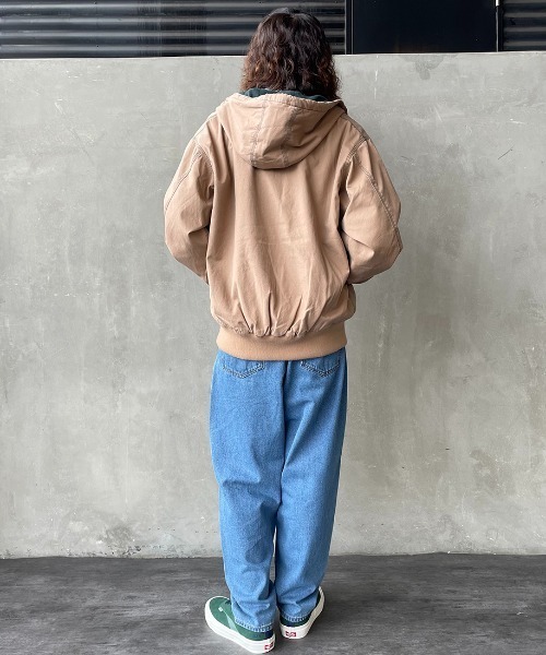 SMITH'S（スミス）の「[SMITH'S/スミス] 別注 ウラフリース ジップフードジャケット（ブルゾン・レディース・ブラック/ベージュ/アイボリー・S/M/L）」の19枚目の写真