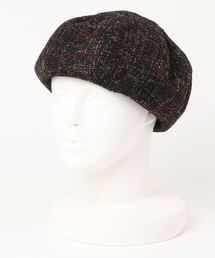 チチカカ | ツイードベレー帽(ハンチング/ベレー帽)