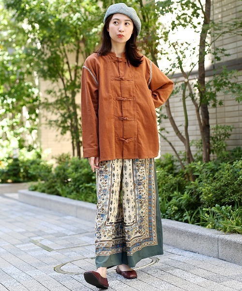 チチカカ（チチカカ）の「ツイードベレー帽（ハンチング/ベレー帽・レディース・ターコイズブルー/ブラック/アイボリー・FREE）」の9枚目の写真