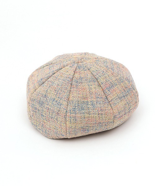 チチカカ（チチカカ）の「ツイードベレー帽（ハンチング/ベレー帽・レディース・ターコイズブルー/ブラック/アイボリー・FREE）」の14枚目の写真