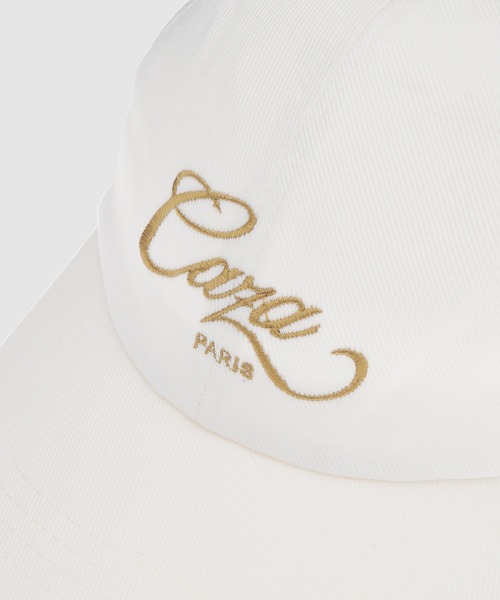 Casablanca（カサブランカ）の「OFF-WHITE TWILL CASA WAY EMBROIDERED CAP（キャップ・メンズ・ホワイト系その他・ONE SIZE）」の3枚目の写真