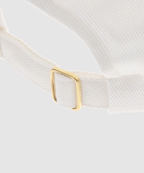 Casablanca（カサブランカ）の「OFF-WHITE TWILL CASA WAY EMBROIDERED CAP（キャップ・メンズ・ホワイト系その他・ONE SIZE）」の4枚目の写真