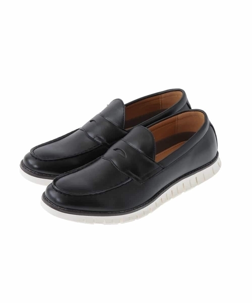 a.v.v(アーヴェヴェ)の「ドレスローファー(ローファー・メンズ・ブラック・26.5/27.5)」の2枚目の写真