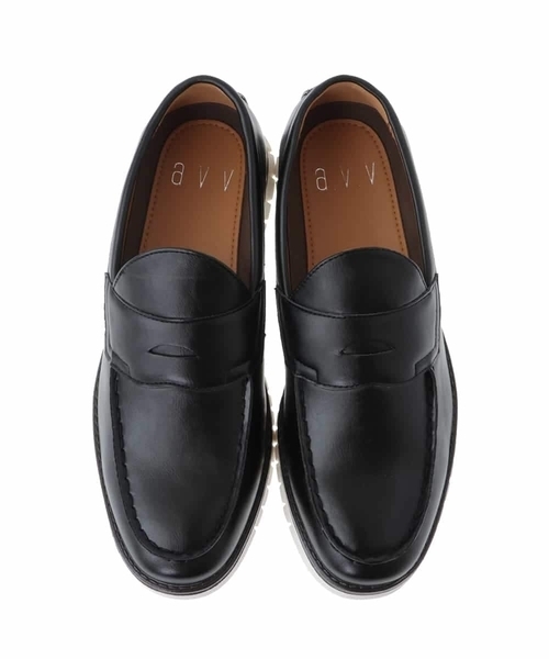 a.v.v(アーヴェヴェ)の「ドレスローファー(ローファー・メンズ・ブラック・26.5/27.5)」の9枚目の写真