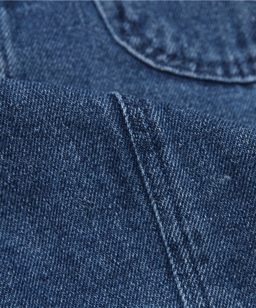 Kastane（カスタネ）の「【Kastane】台形スカート（スカート・レディース・ブルー/ホワイト・SMALL/MEDIUM/LARGE/X-SMALL）」の12枚目の写真