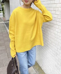 Spick & Span | ロングリブプルオーバー(ニット/セーター)