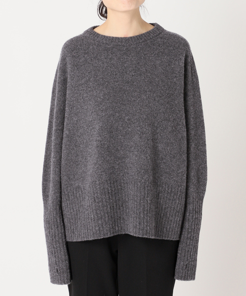 Spick & Span（スピックアンドスパン）の「ロングリブプルオーバー（ニット/セーター・レディース・ホワイト/チャコールグレー/イエロー/ブルー系その他・FREE）」の14枚目の写真