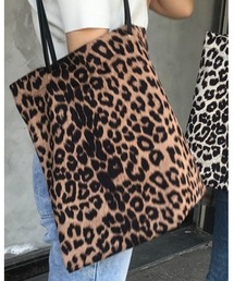 レオパード柄トートバッグ
