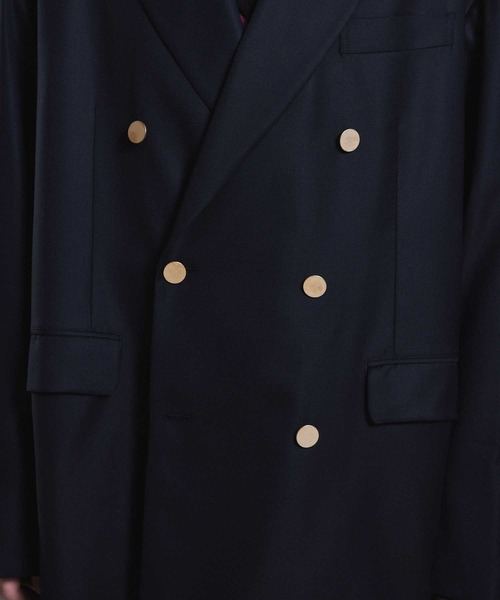 Loro piana ロロピアーナ 金ボタンダブルブレザー