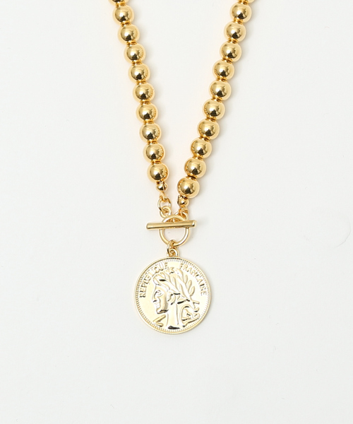 Rouge vif（ルージュヴィフ）の「コインネックレス（ネックレス・レディース・その他・フリー）」の3枚目の写真