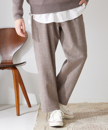 417 EDIFICE | 【French Merino / フレンチメリノ】リラックスワイドテーパーパンツ(その他パンツ)