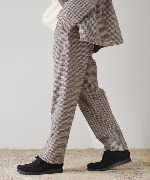 417 EDIFICE(フォーワンセブンエディフィス)の「【French Merino / フレンチメリノ】リラックスワイドテーパーパンツ(その他パンツ・メンズ・その他4/その他6/その他9・SMALL/MEDIUM/LARGE)」の19枚目の写真