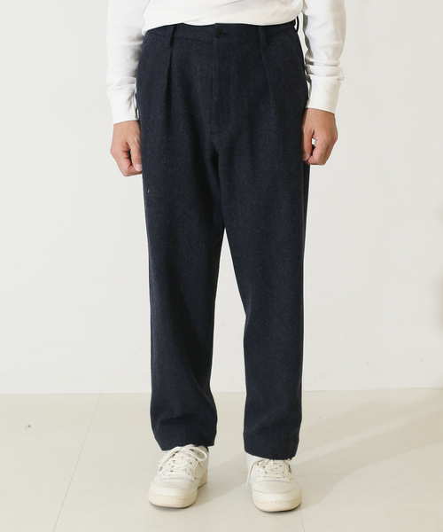 417 EDIFICE(フォーワンセブンエディフィス)の「【French Merino / フレンチメリノ】リラックスワイドテーパーパンツ(その他パンツ・メンズ・その他4/その他6/その他9・SMALL/MEDIUM/LARGE)」の17枚目の写真