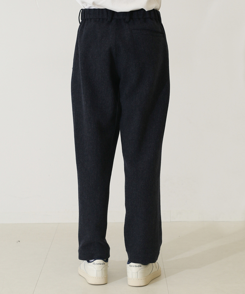 417 EDIFICE(フォーワンセブンエディフィス)の「【French Merino / フレンチメリノ】リラックスワイドテーパーパンツ(その他パンツ・メンズ・その他4/その他6/その他9・SMALL/MEDIUM/LARGE)」の8枚目の写真