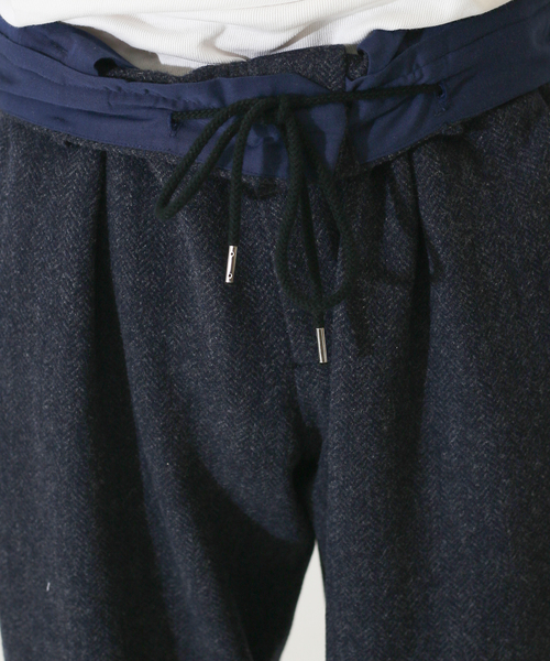 417 EDIFICE(フォーワンセブンエディフィス)の「【French Merino / フレンチメリノ】リラックスワイドテーパーパンツ(その他パンツ・メンズ・その他4/その他6/その他9・SMALL/MEDIUM/LARGE)」の18枚目の写真