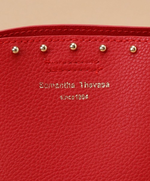 Samantha Thavasa(サマンサタバサ)の「ダブルフェイス スマホショルダー(ショルダーバッグ・レディース・レッド/ブラック/オフホワイト・FREE)」の7枚目の写真