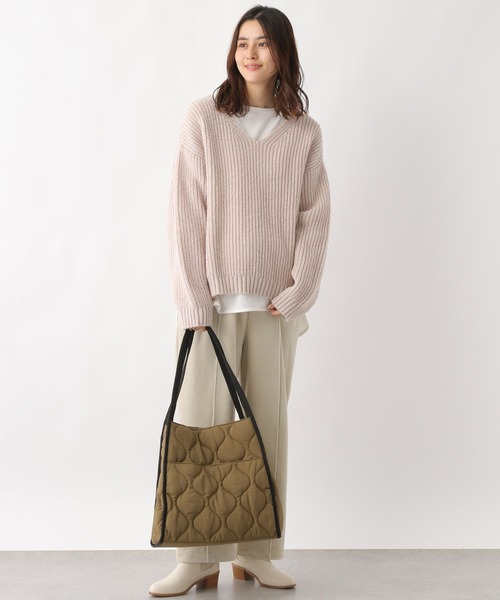 LEPSIM（レプシィム）の「マタニティ／ベロアストレートパンツ　170998（マタニティウェア/グッズ・レディース・グレイッシュベージュ/イエロー/ブラウン・FREE）」の6枚目の写真