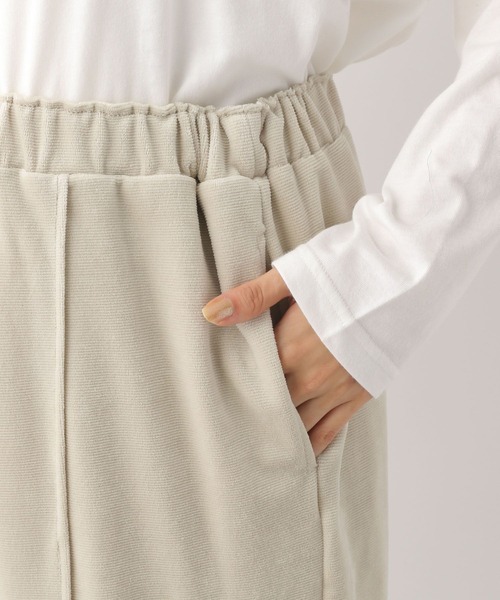 LEPSIM（レプシィム）の「マタニティ／ベロアストレートパンツ　170998（マタニティウェア/グッズ・レディース・グレイッシュベージュ/イエロー/ブラウン・FREE）」の17枚目の写真