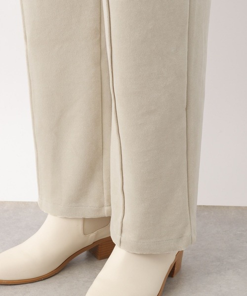 LEPSIM（レプシィム）の「マタニティ／ベロアストレートパンツ　170998（マタニティウェア/グッズ・レディース・グレイッシュベージュ/イエロー/ブラウン・FREE）」の18枚目の写真
