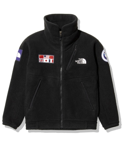 THE NORTH FACE(ザノースフェイス)の「THE NORTH FACE/ザ・ノースフェイス Trans Antarctica Fleece Jacket トランスアンタークティカフリースジャケット NA72235(ブルゾン・メンズ・ブラック/エメラルド・L/XL/XXL)」の2枚目の写真