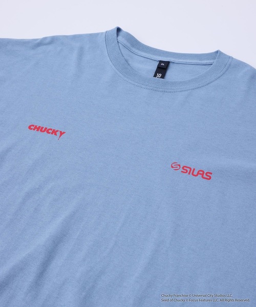 【レア 新品未使用】フジファブリック　SILASコラボTシャツ　Mサイズ SILAS（サイラス）の「IKEDA SATOSHIxSILAS WIDE PRINTED TEE B
