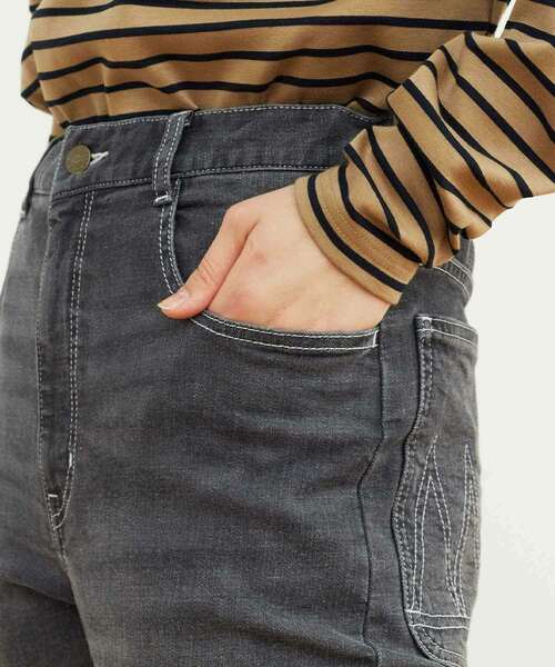 FRAPBOIS（フラボア）の「アッシュデニム パンツ（その他パンツ・レディース・ブラック・0/1/2/3）」の12枚目の写真