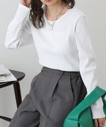COLONY 2139 | WEB/一部店舗限定 テレコリブ前後2WAYトップス(Tシャツ/カットソー)
