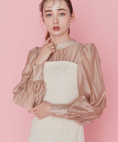 archives（アルシーヴ）の「ドッキングマーメイドワンピース（ワンピース・レディース・ベージュ/アイボリー/ブラック・MEDIUM）」の11枚目の写真