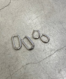 WEGO/【4点セット】フープピアス