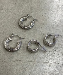 WEGO/【4点セット】フープピアス