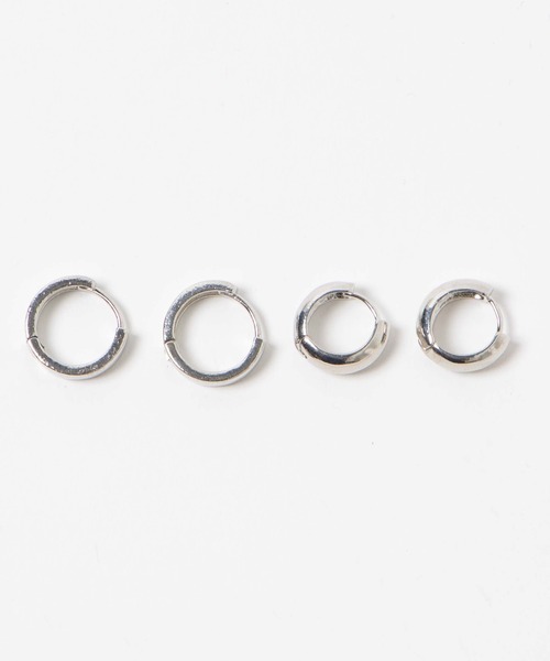 WEGO（ウィゴー）の「WEGO/【4点セット】フープピアス（ピアス（両耳用）・レディース・その他6/その他3/その他5/その他8/その他2/その他7/その他1/その他4・FREE）」の10枚目の写真