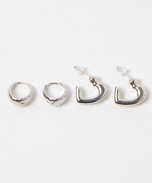 WEGO（ウィゴー）の「WEGO/【4点セット】フープピアス（ピアス（両耳用）・レディース・その他6/その他3/その他5/その他8/その他2/その他7/その他1/その他4・FREE）」の22枚目の写真