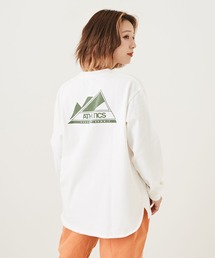 CUBE SUGAR | コットン天竺アウトドアバックプリントTシャツ(Tシャツ/カットソー)