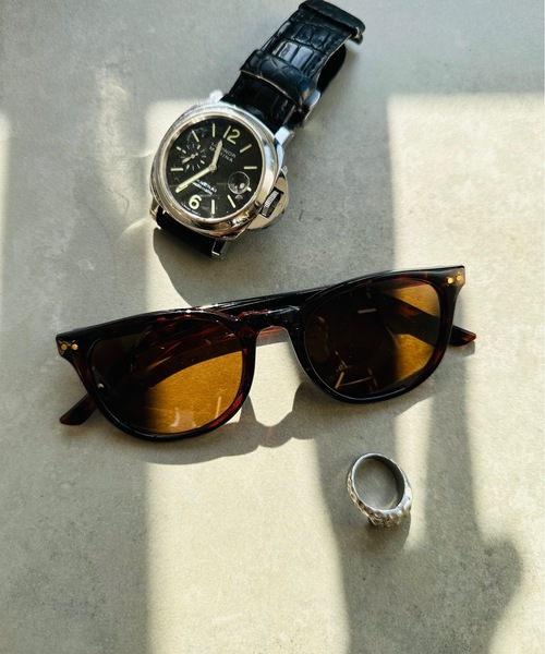 IO select / サングラス （ウェリントン型・スクエア型・デザイン鋲