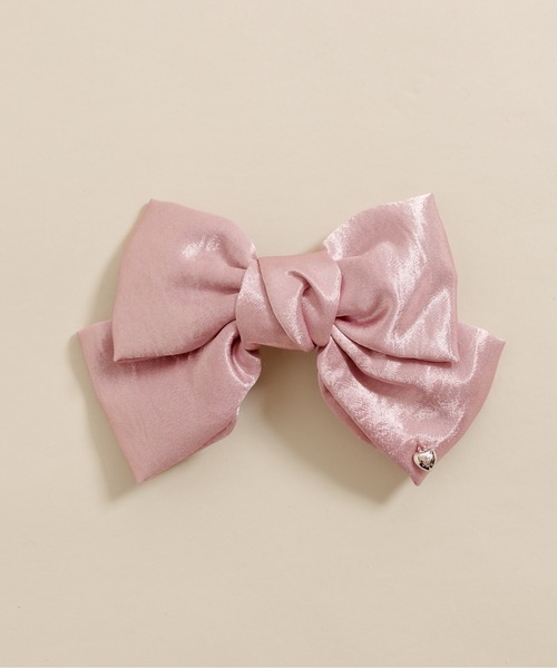 OLIVE des OLIVE（オリーブデオリーブ）の「Aimerianejoieリボンバレッタ　1031180020（バレッタ/ヘアクリップ・レディース・サックスブルー/アイボリー/ブラック/ピンク/グリーン・FREE）」の16枚目の写真