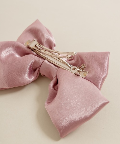 OLIVE des OLIVE（オリーブデオリーブ）の「Aimerianejoieリボンバレッタ　1031180020（バレッタ/ヘアクリップ・レディース・サックスブルー/アイボリー/ブラック/ピンク/グリーン・FREE）」の20枚目の写真